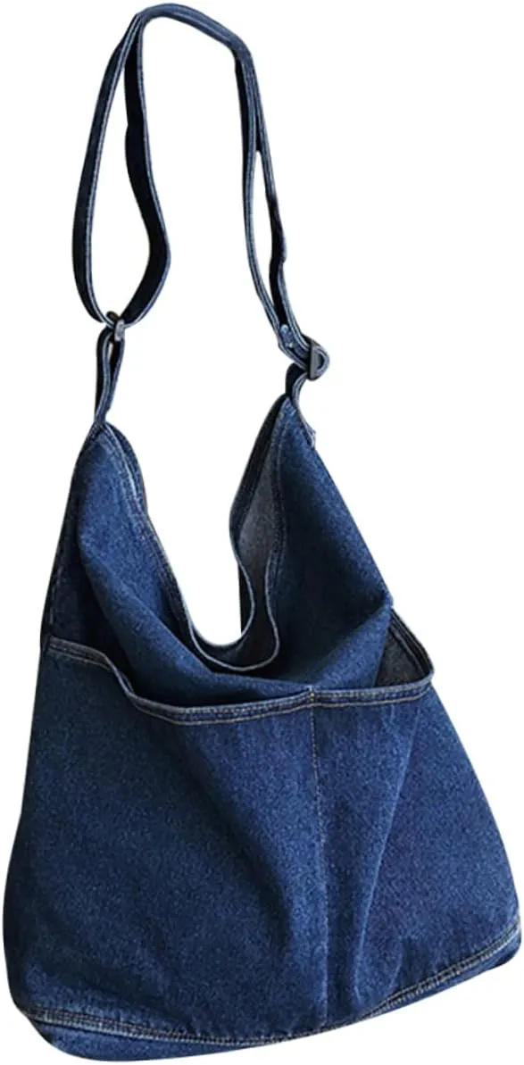Shoulder Bags Large-capacity Bag Crossbody Leather Bags for Women Denim Cross-body Bag Vintage Crossbody