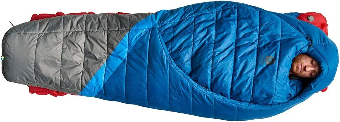 Sierra Designs Night Cap 20-20 Degree Zipperless Sleeping Bag with 100% Recycled Synthetic Insulation, Fold Over Blanket Design, Camping & Backpacking Sleeping Bag 2023