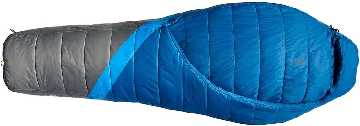 Sierra Designs Night Cap 20-20 Degree Zipperless Sleeping Bag with 100% Recycled Synthetic Insulation, Fold Over Blanket Design, Camping & Backpacking Sleeping Bag 2023