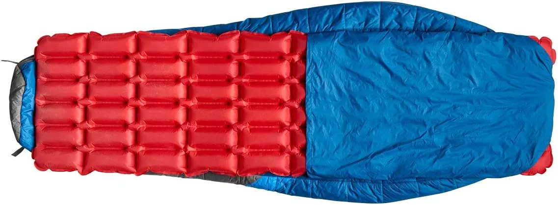 Sierra Designs Night Cap 20-20 Degree Zipperless Sleeping Bag with 100% Recycled Synthetic Insulation, Fold Over Blanket Design, Camping & Backpacking Sleeping Bag 2023