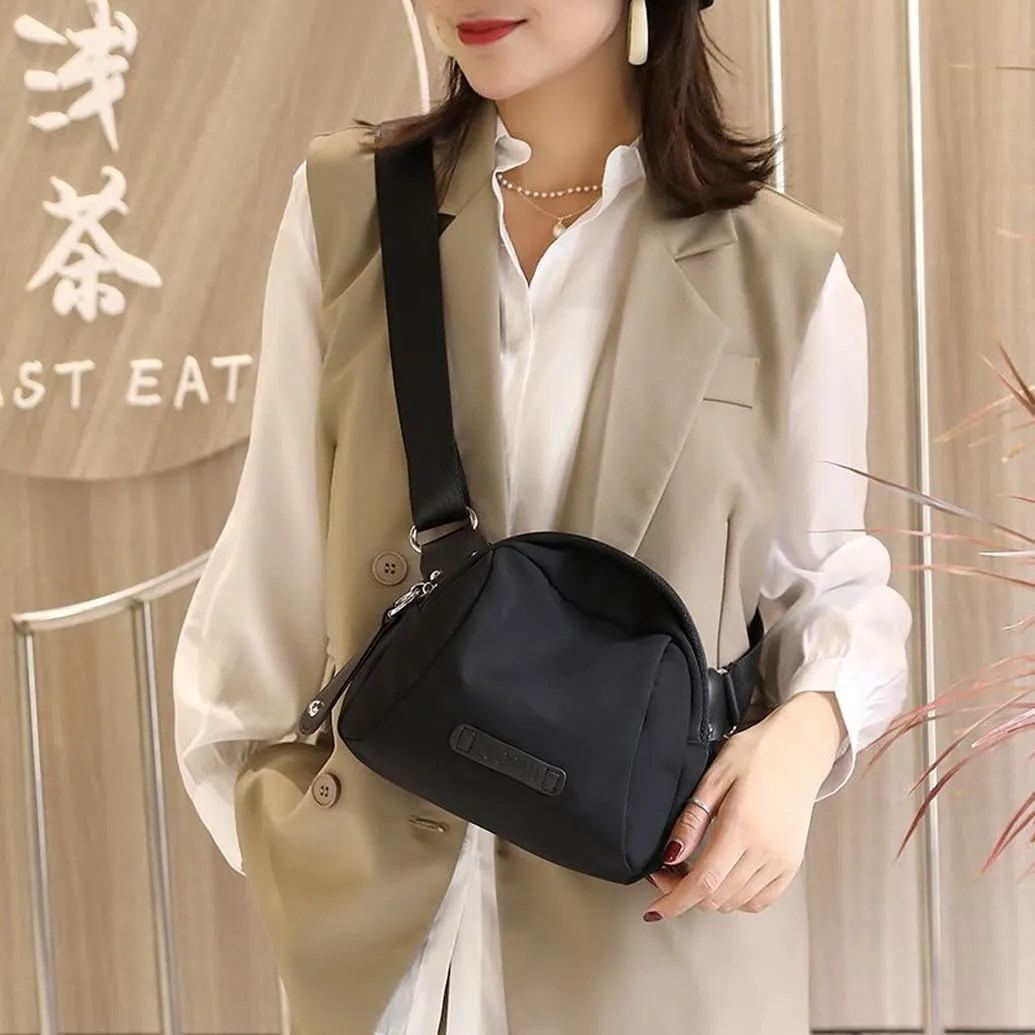 Small Crossbody Bag for women Nylon Messenger Bags Side Bag Casual Shoulder Phone Pouch Purse Sling Pack