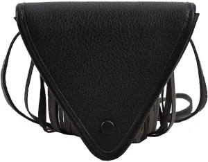 Small Crossbody Purse for Women Hobo Bag Fringe Boho Purse Cell Phone Purse Tassel Shoulder Bag with Adjustable Strap