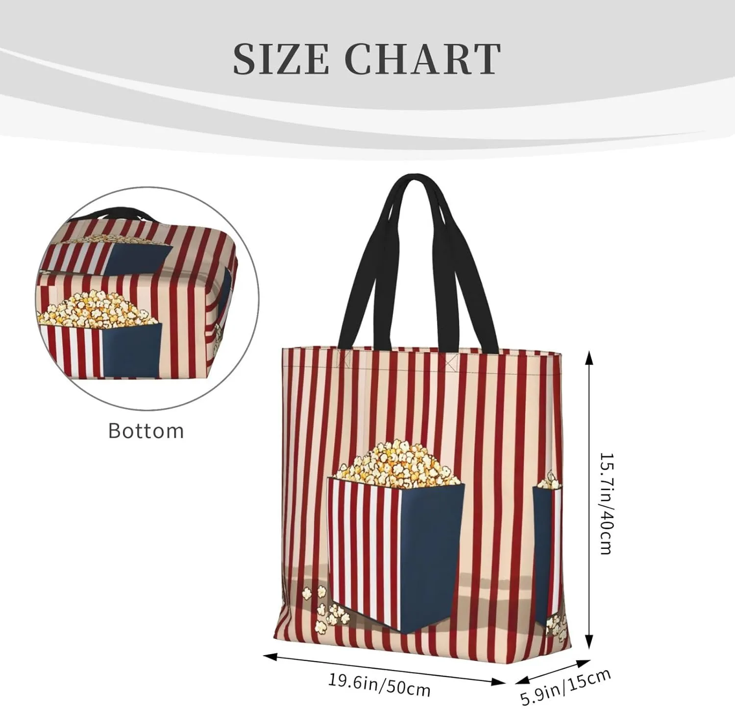 Small Rainbow Print Tote Bags Reusable Grocery Bag Shoulde Bag Handbag For Office Shopping Travel Women Casual Work
