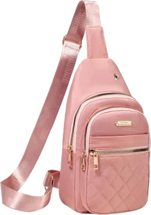 Small Sling Bakpack Crossbody Bags for Women Trendy, Chest Bag Cross Body Bag Fanny Pack