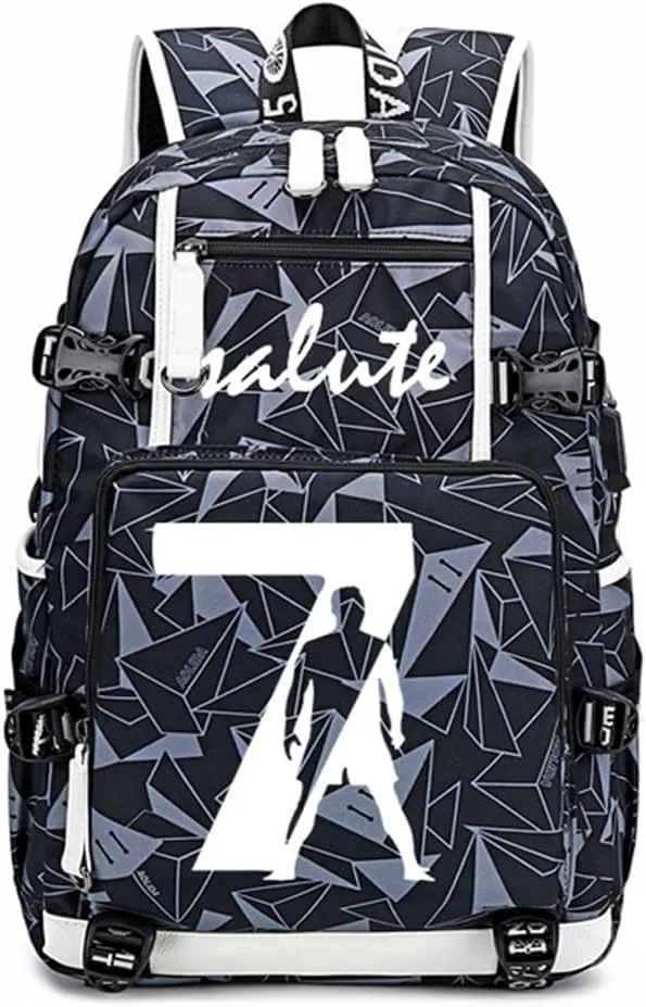 Soccer Player 7 Luminous Multifunction Backpack Travel Football Fans Bag For Men Women (Style 5)