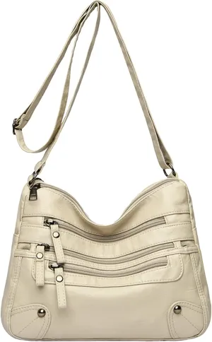 Soft Hobo Bags for Women Purses and Handbags Shoulder Satchel Bag Blue