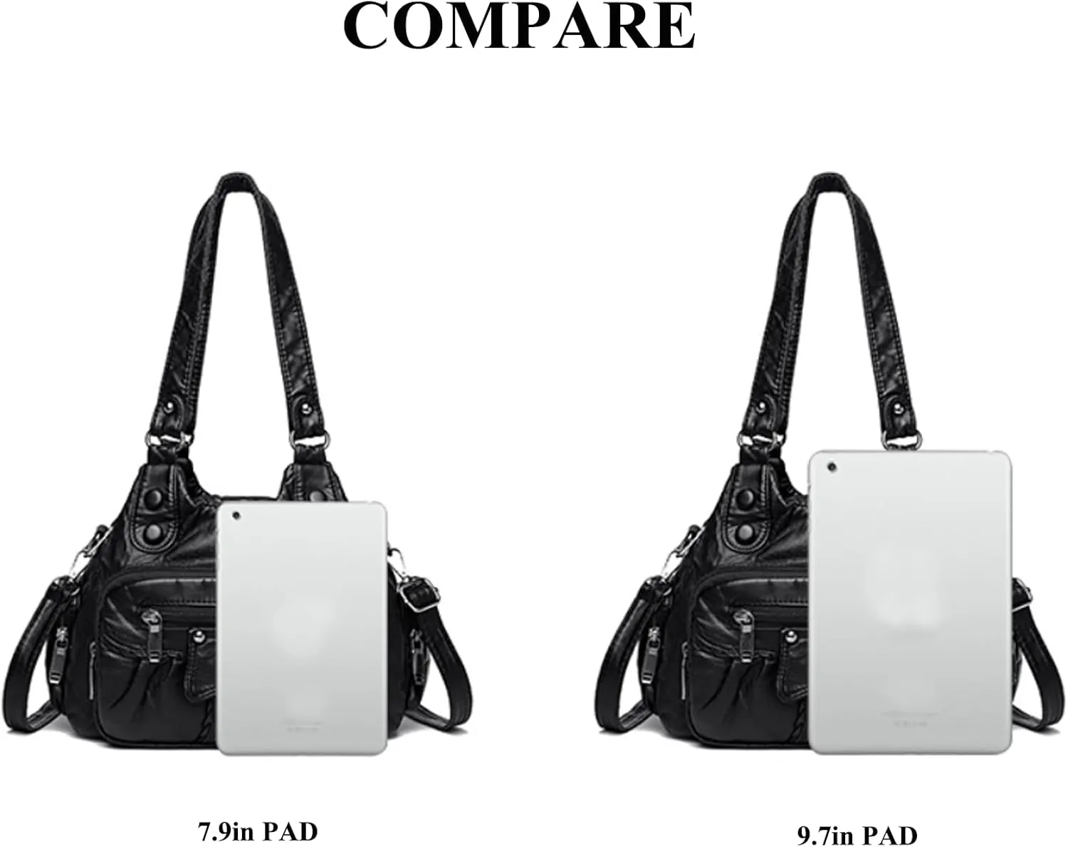 Soft PU Leather Crossbody Bags for Women Leisure Handbags and Purses Shoulder Bag for Ladies