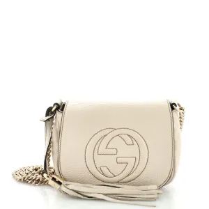 Soho Chain Crossbody Bag Leather Small