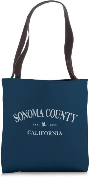 Sonoma County California | Sonoma County CA Print Tote Bag