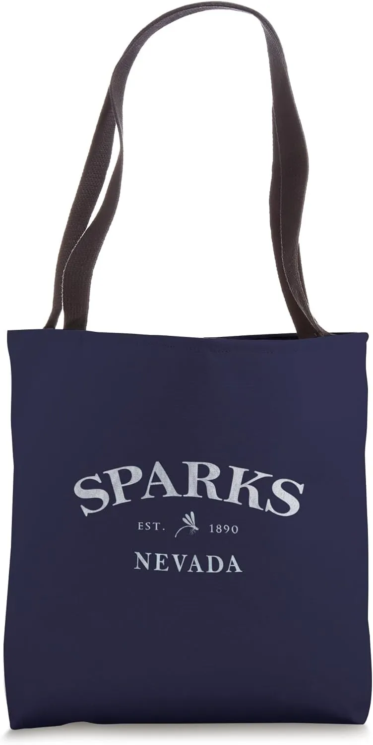 Sparks Nevada | Sparks NV Damselfly Print Tote Bag