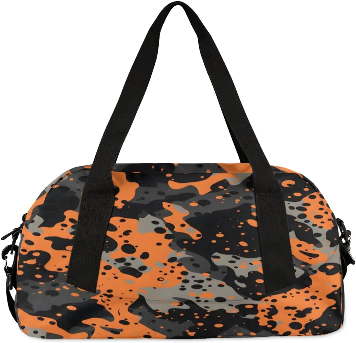 Sport Duffel Bag Camouflage Print Kids Gym Bag Weekender Overnight Bags for Boys Girls Teens Carry On Workout Travel Bag