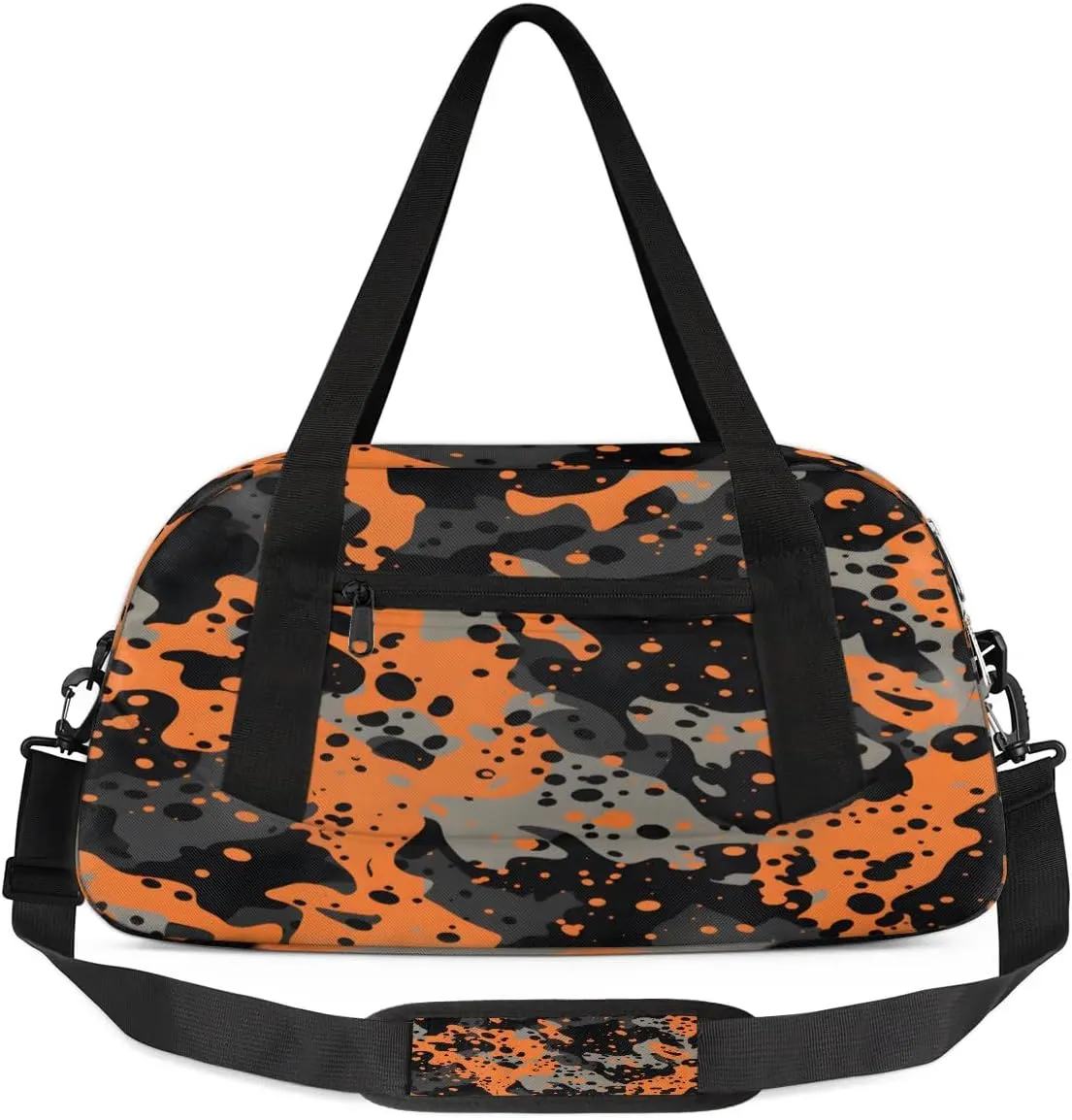 Sport Duffel Bag Camouflage Print Kids Gym Bag Weekender Overnight Bags for Boys Girls Teens Carry On Workout Travel Bag