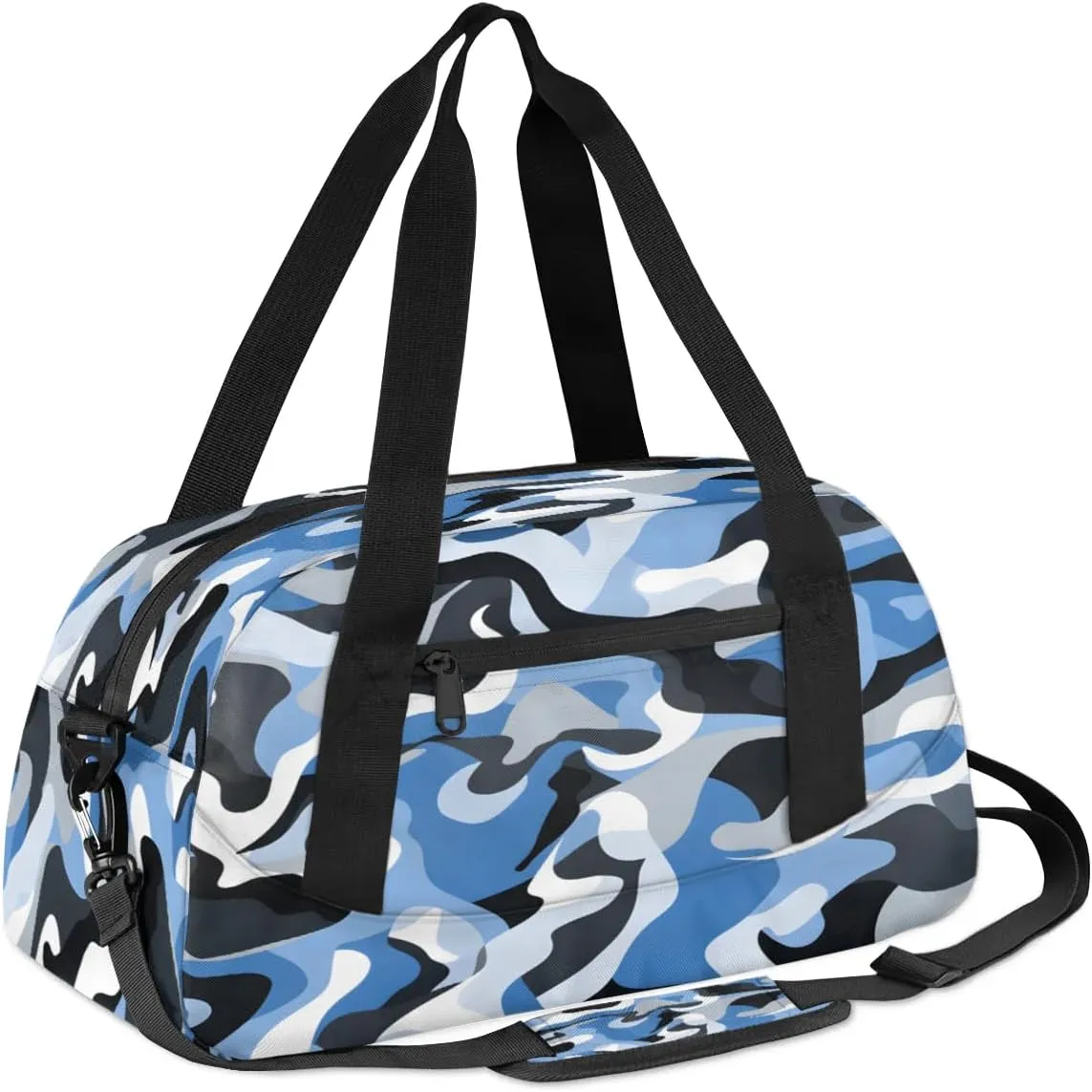 Sport Duffel Bag Classic Camouflage Color Kids Gym Bag Weekender Overnight Bags for Boys Girls Teens Carry On Workout Travel Bag