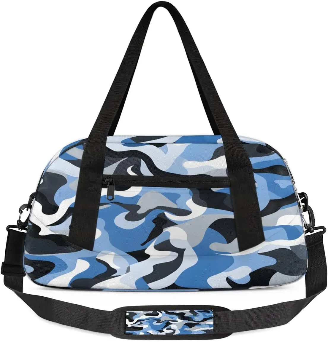 Sport Duffel Bag Classic Camouflage Color Kids Gym Bag Weekender Overnight Bags for Boys Girls Teens Carry On Workout Travel Bag