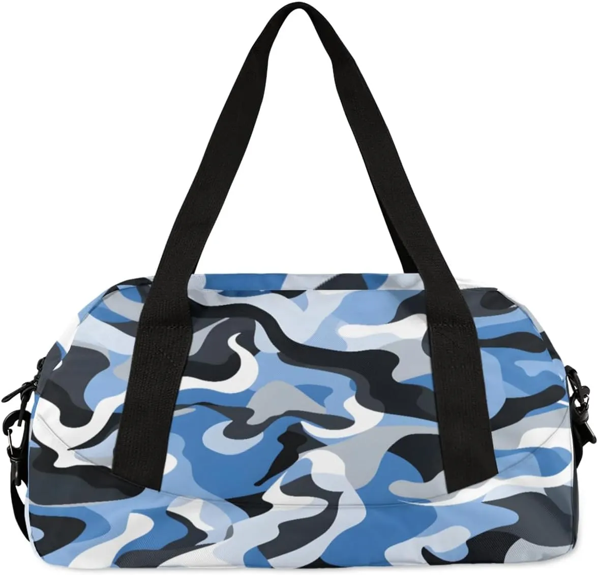 Sport Duffel Bag Classic Camouflage Color Kids Gym Bag Weekender Overnight Bags for Boys Girls Teens Carry On Workout Travel Bag