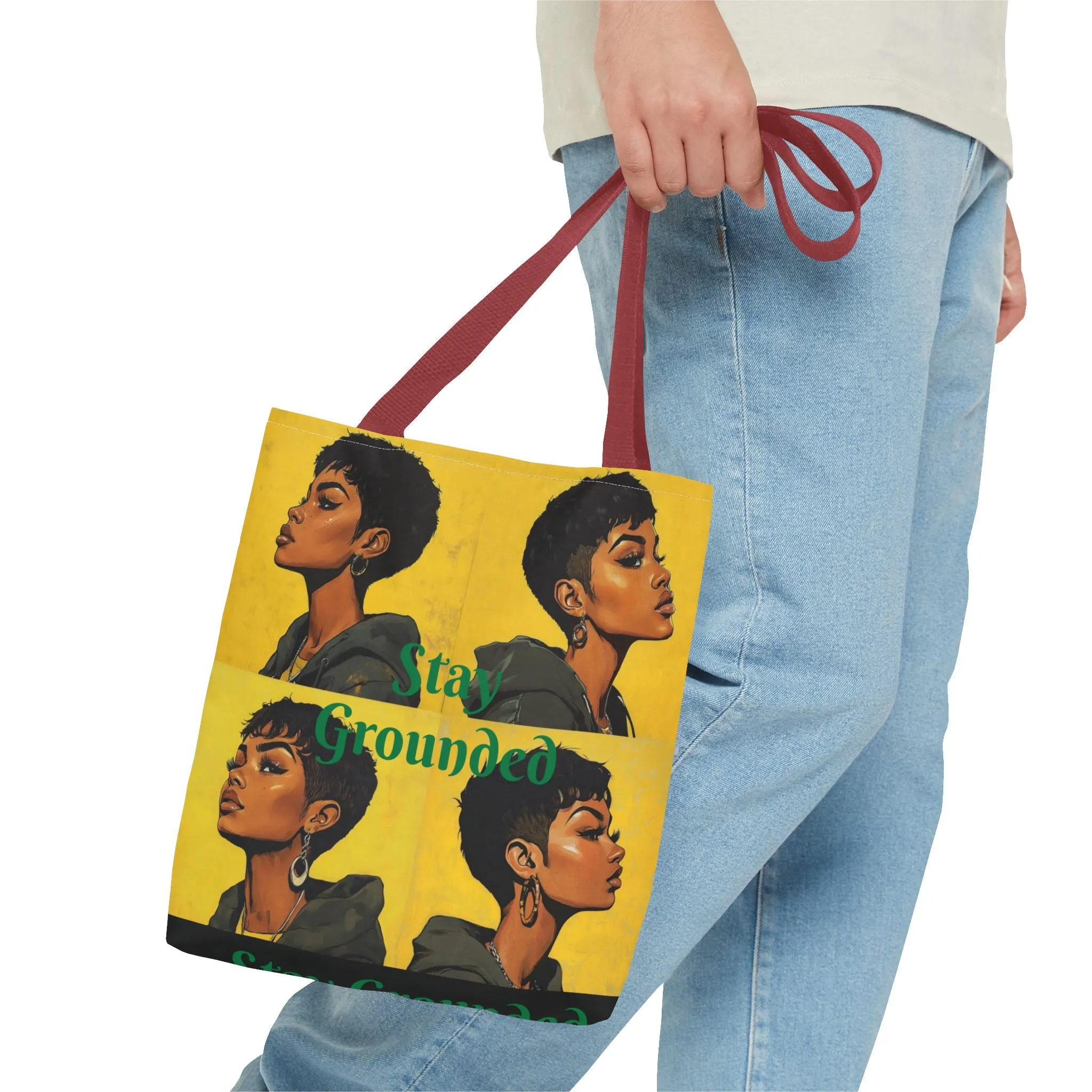 Stay Grounded Tote Bag (AOP) #T14