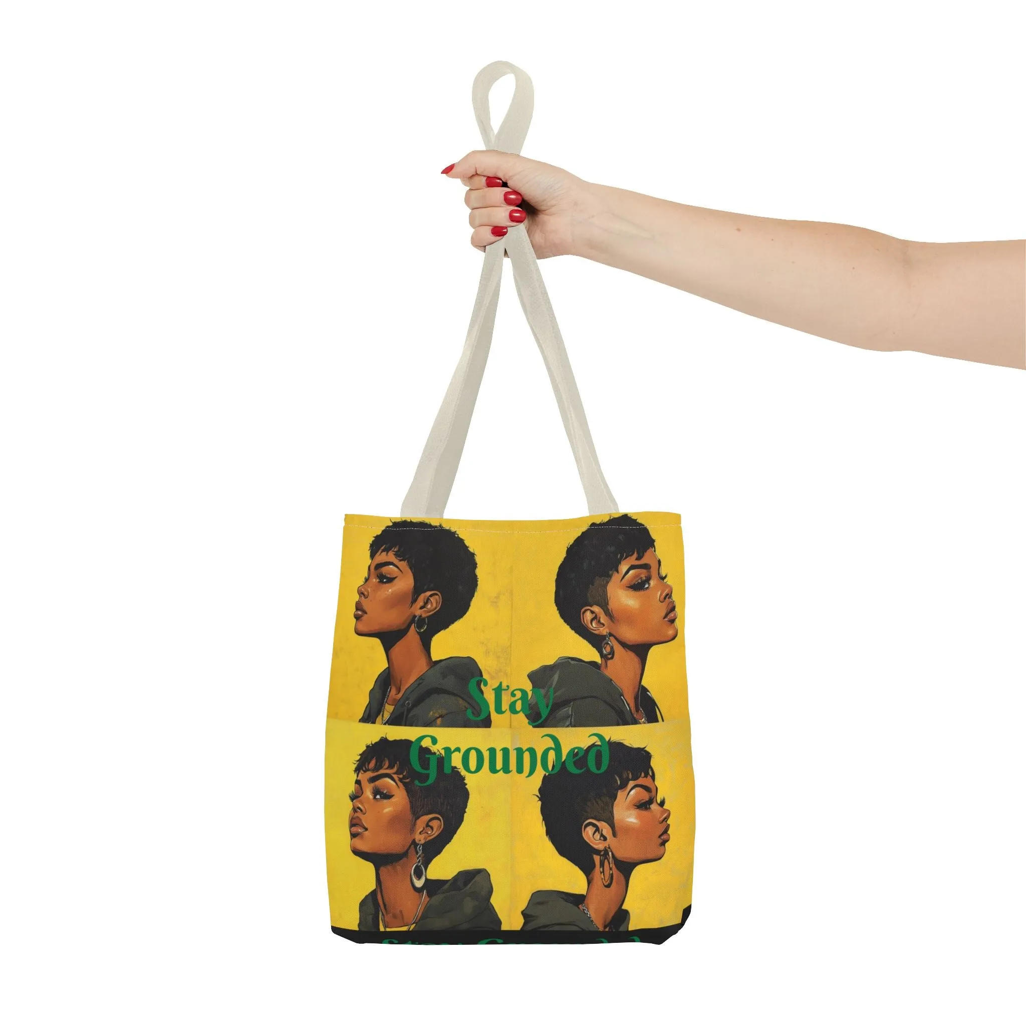 Stay Grounded Tote Bag (AOP) #T14