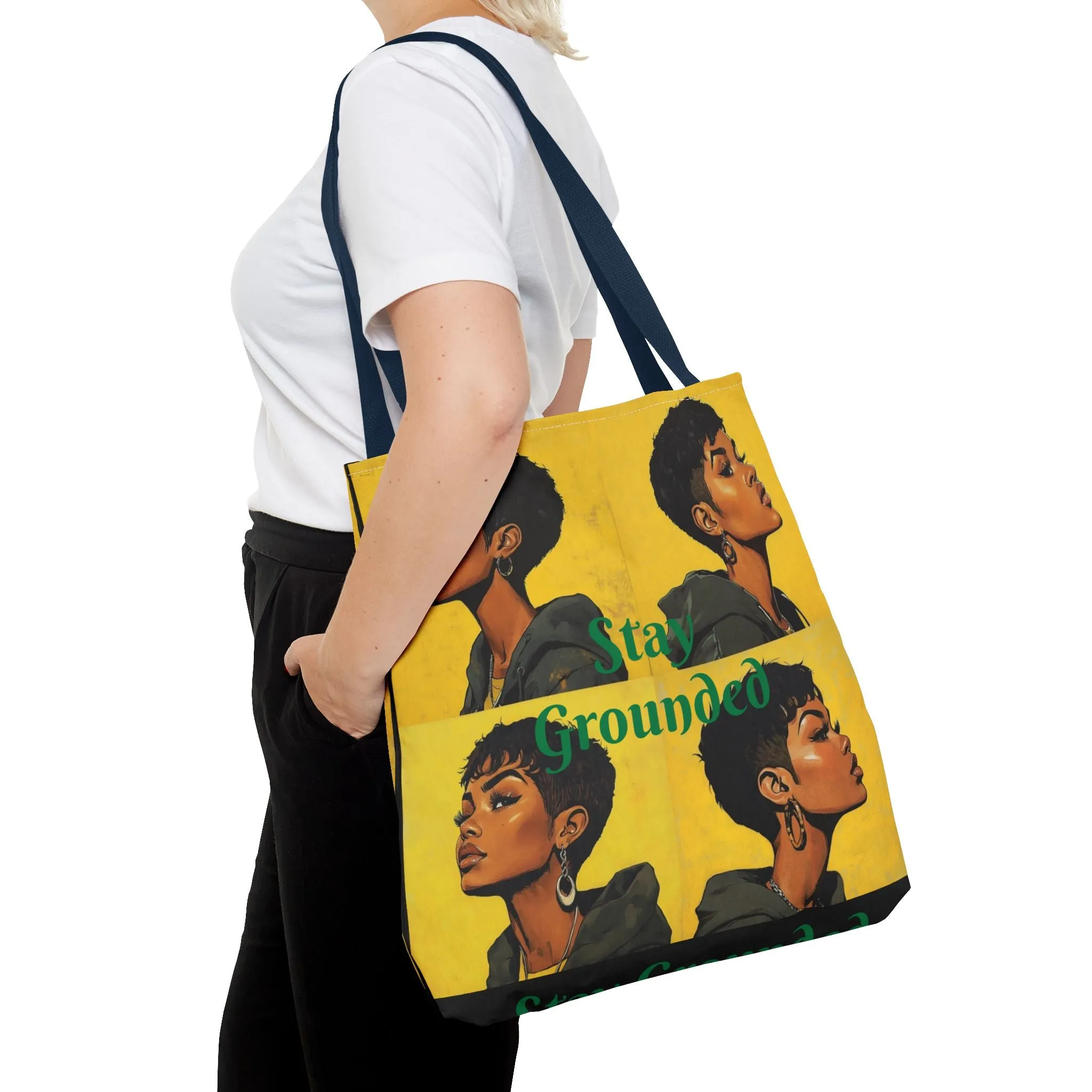 Stay Grounded Tote Bag (AOP) #T14