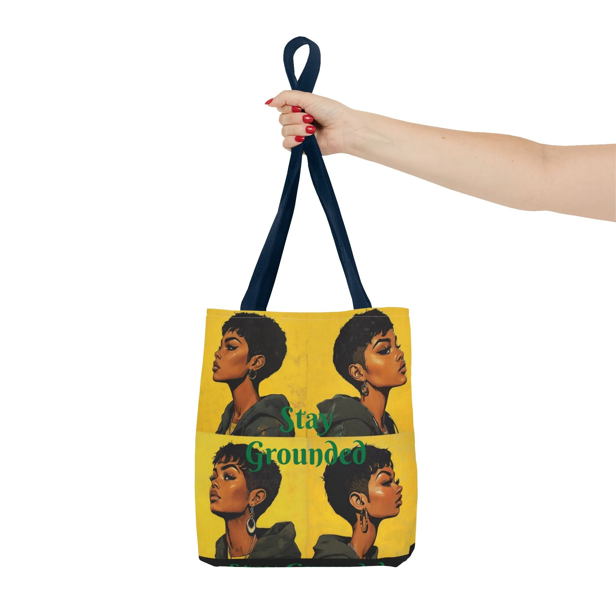 Stay Grounded Tote Bag (AOP) #T14