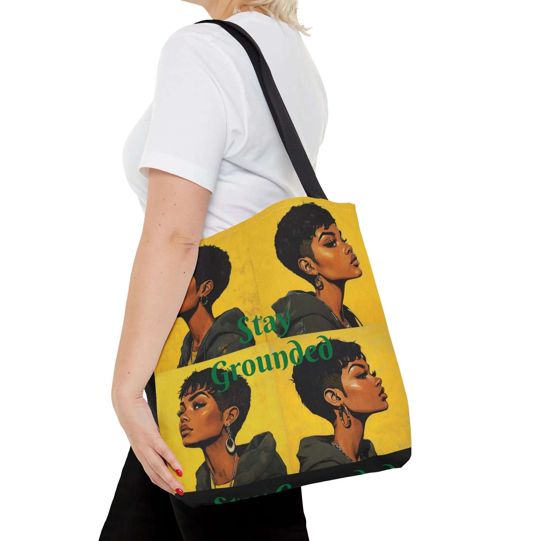 Stay Grounded Tote Bag (AOP) #T14