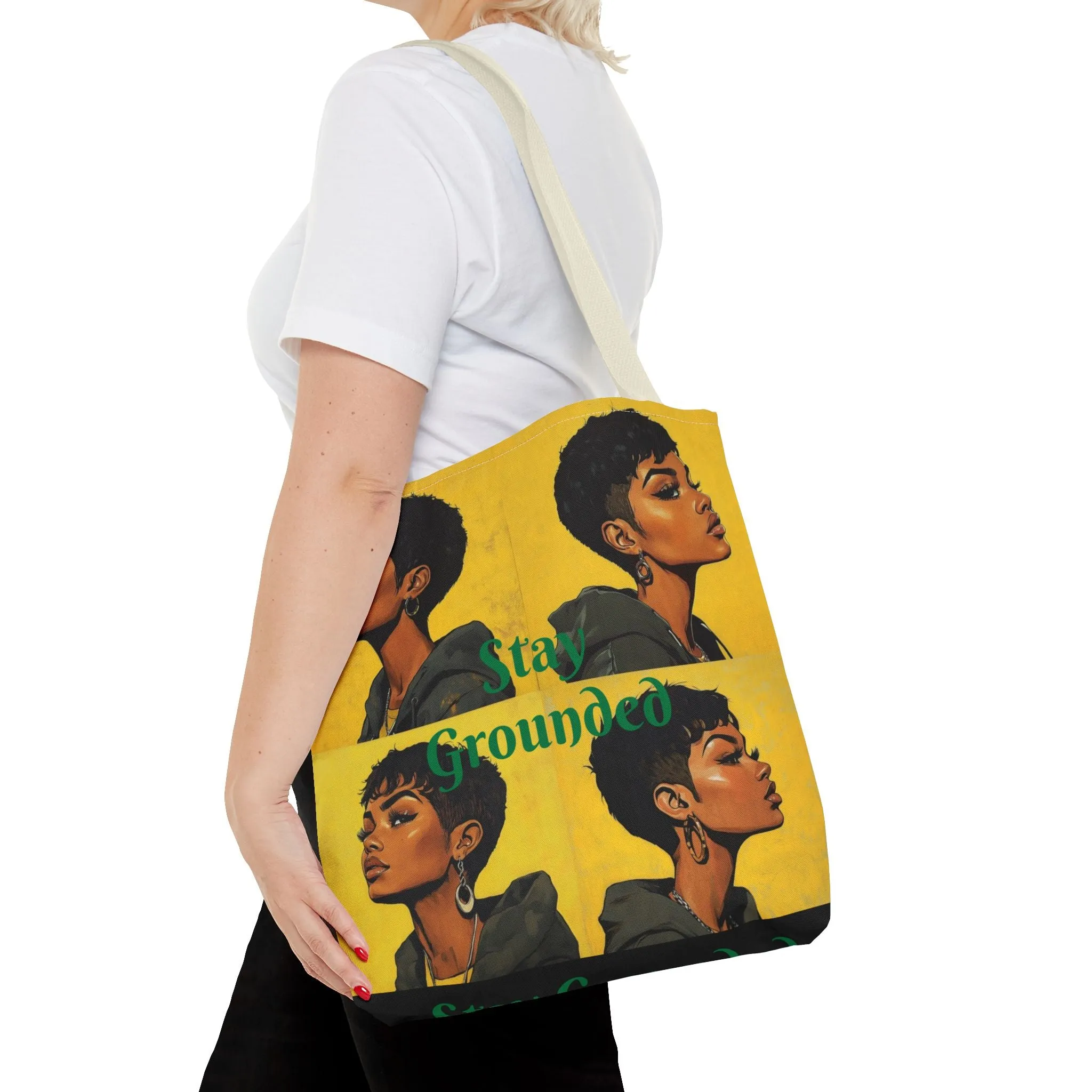 Stay Grounded Tote Bag (AOP) #T14