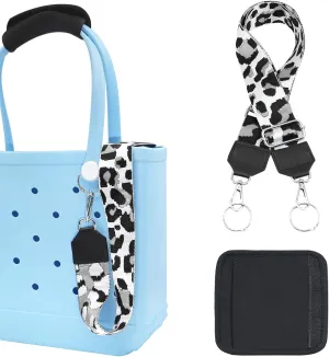 Strap Wrap for Bogg Bag, Accessory for Bagg Bag, With Adjustable Shoulder Leopard Print Crossbody Strap
