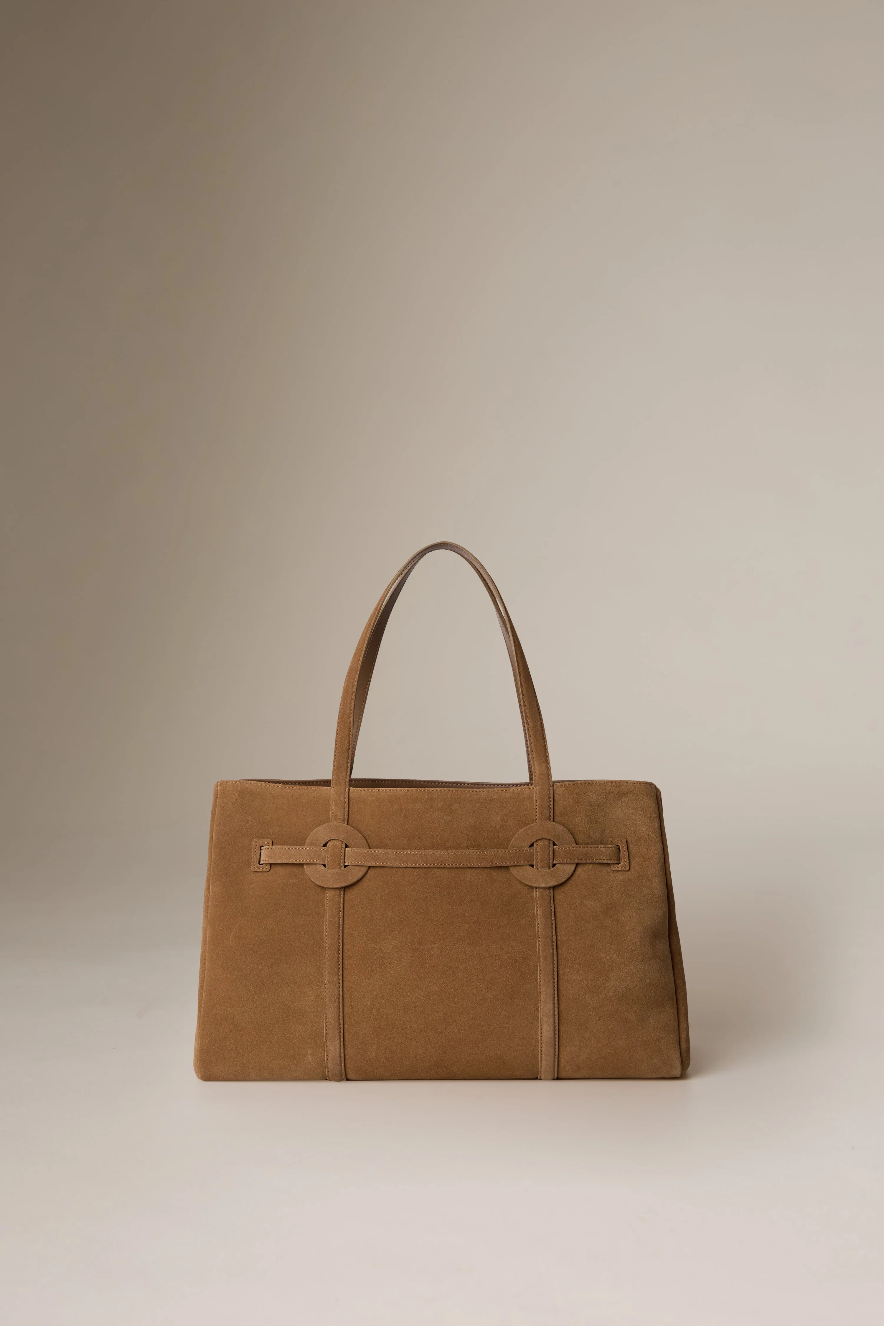 SUEDE DONUT TOTE
