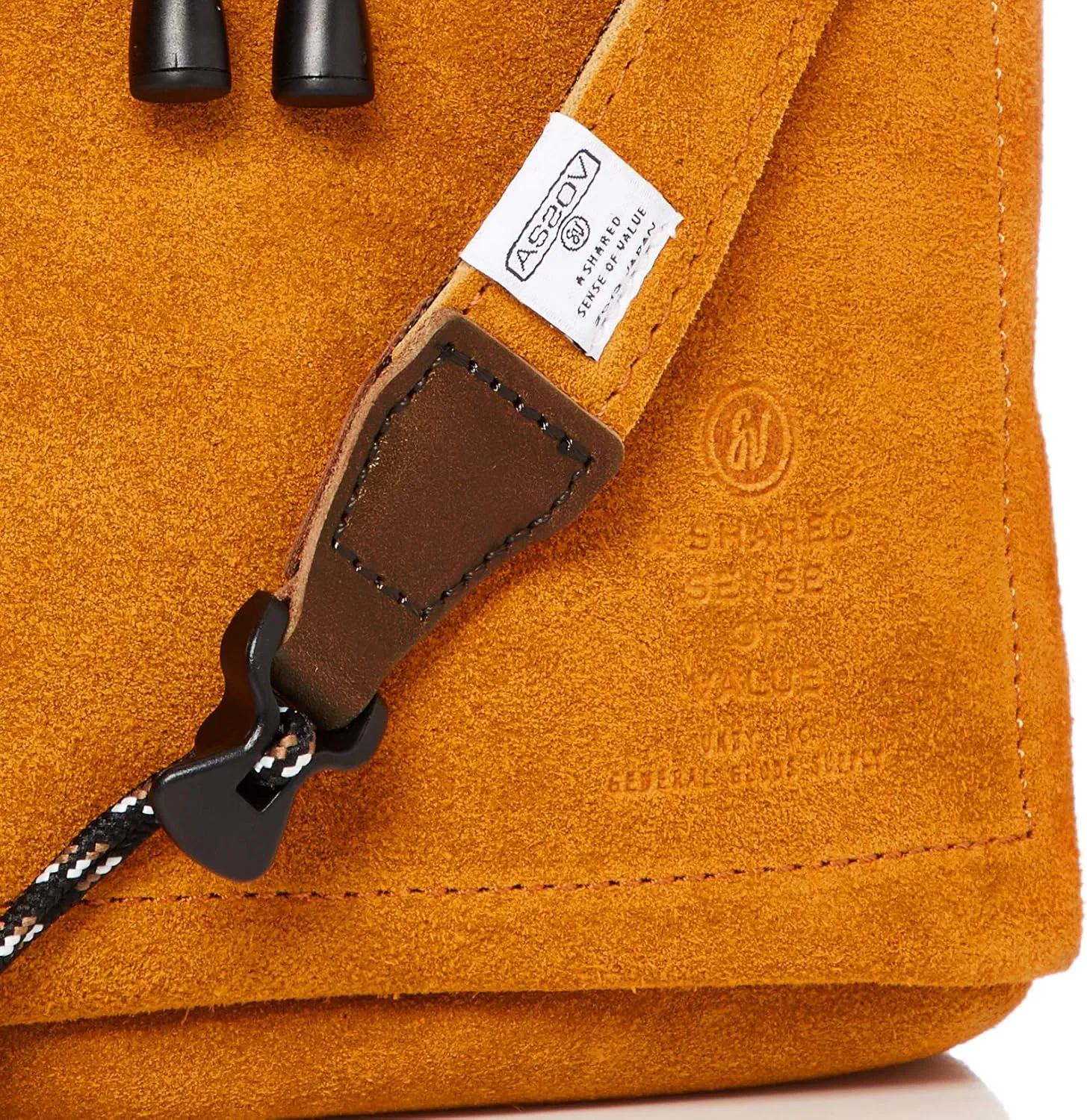 Suede Drawstring Shoulder Bag