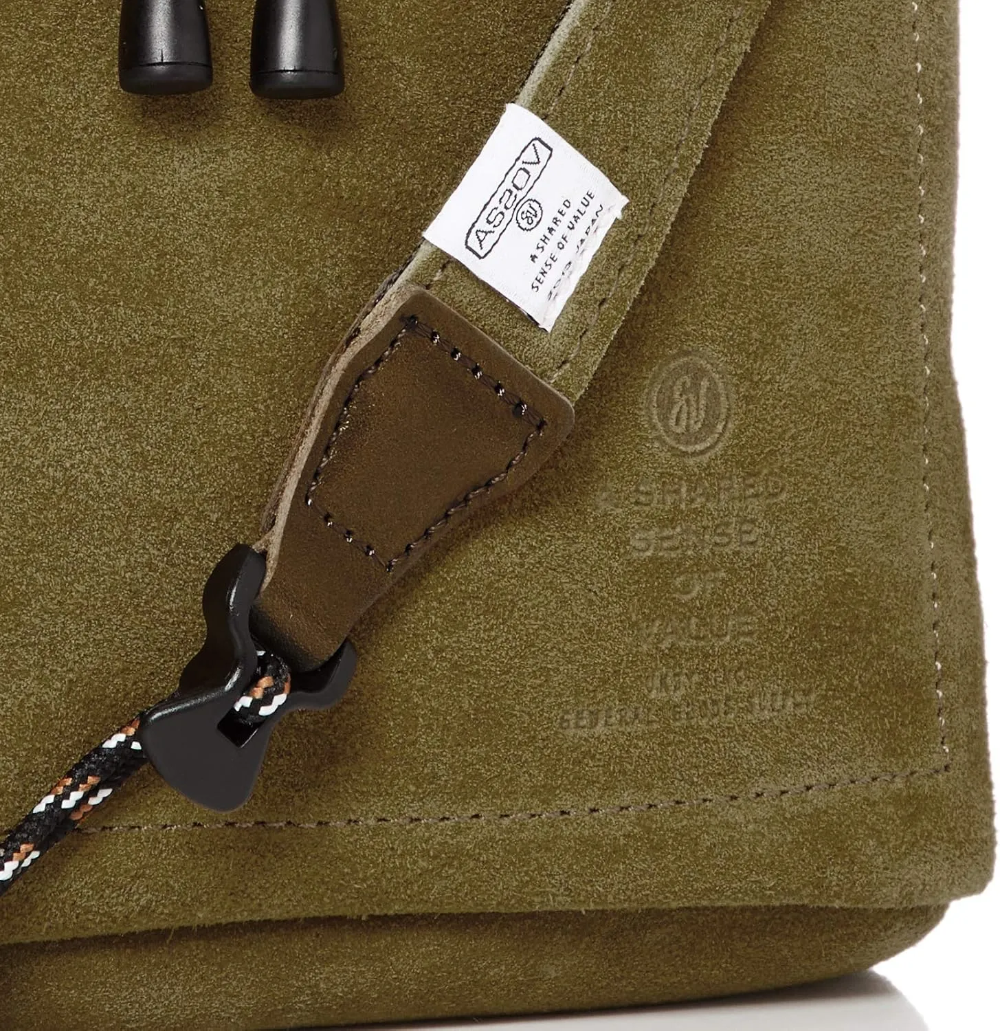 Suede Drawstring Shoulder Bag