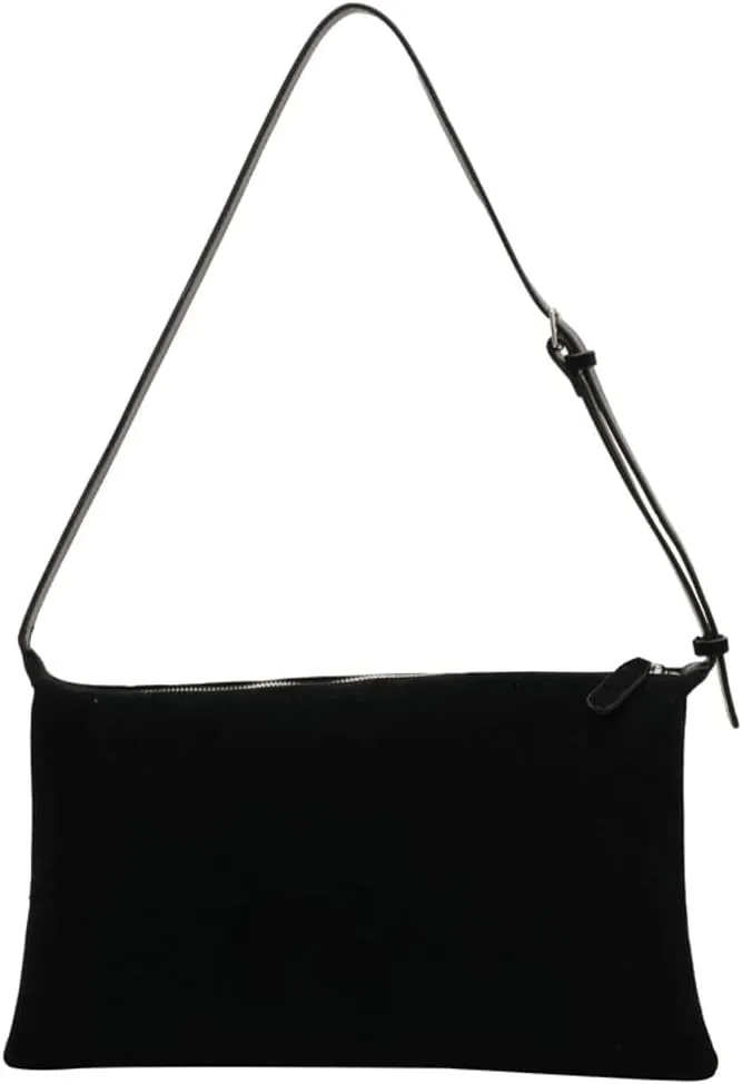 Suede Tote Bag & Messenger Bag - Large Women's Handbag in Fashionable Suede