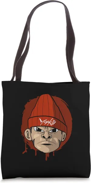 Suspicious criminal monkey gangster crook Tote Bag