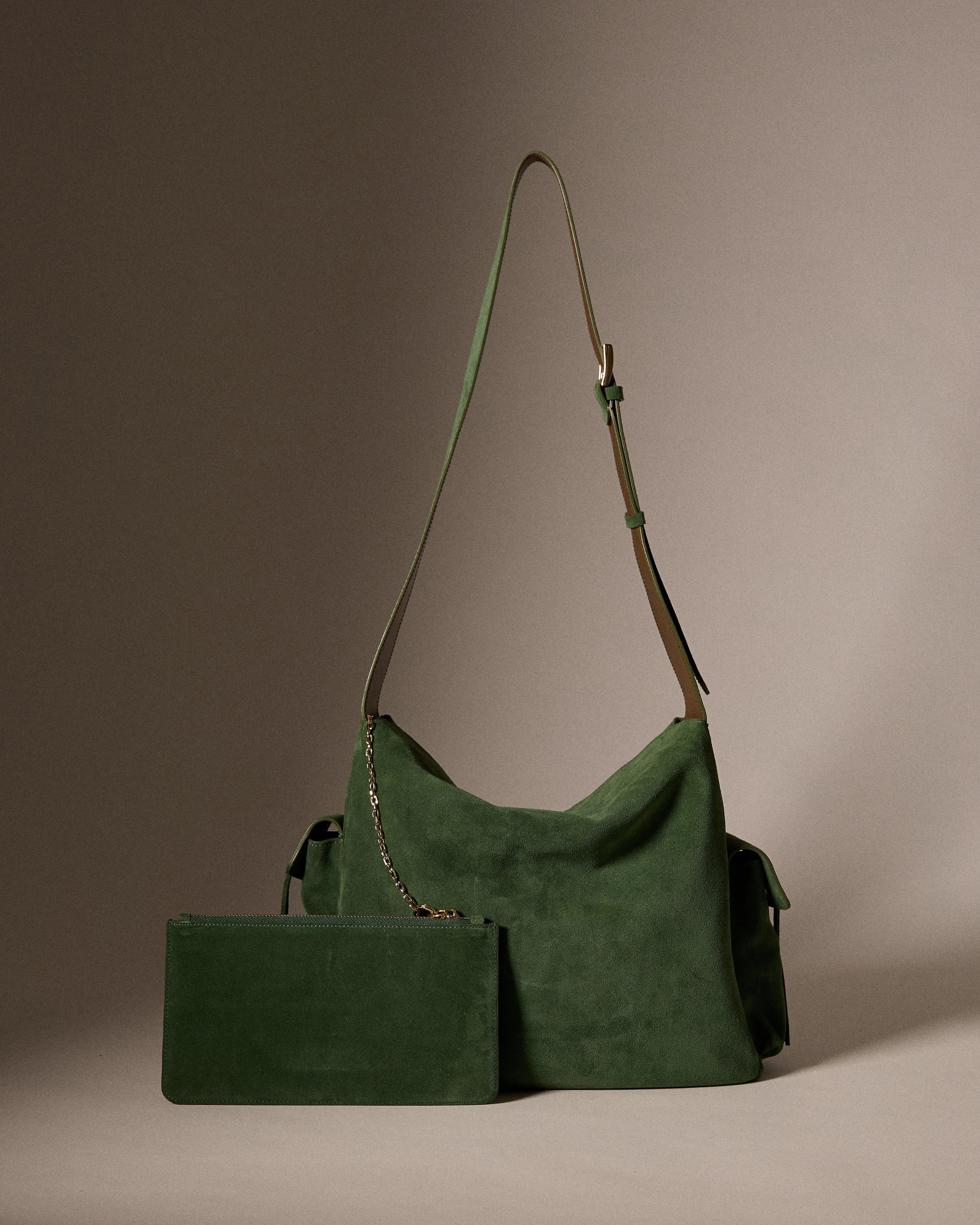 TARTI CARGO SUEDE BAG LARGE