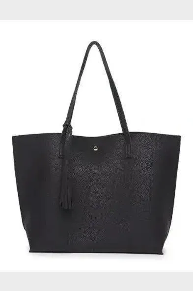 Tassel Handbags Woman PU Leather