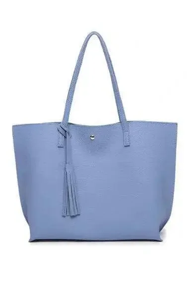 Tassel Handbags Woman PU Leather
