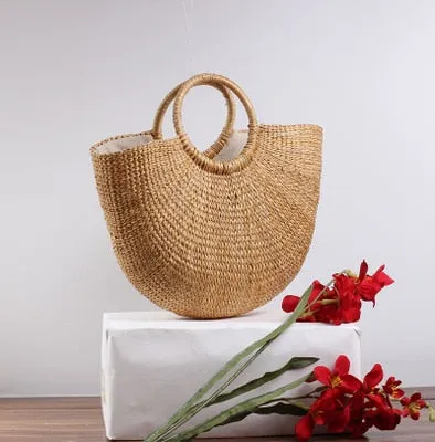 Tassel Rattan Bag