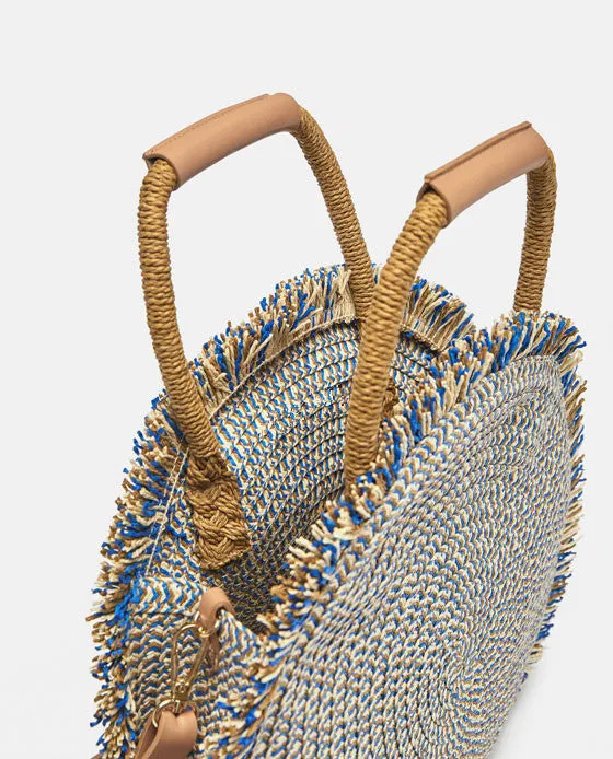 Tassel Round Handbag