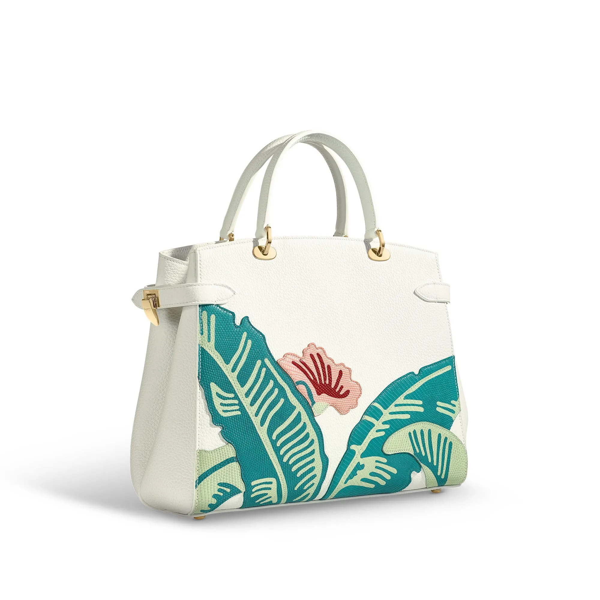 Taylor Leaf Handbag in Soft Grain Leather