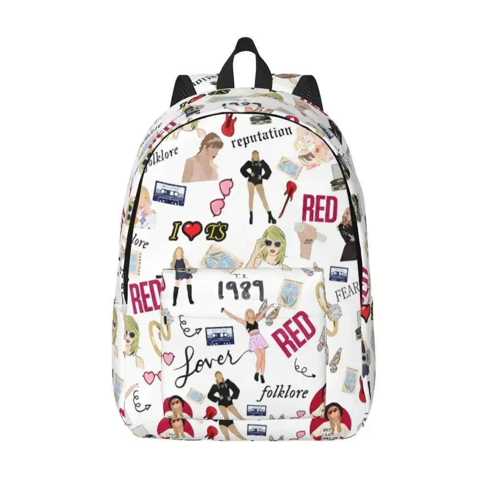 Taylors Music Swifts Backpack Boy Girl Fashion Lightweight Backpacks School Bags University High Quality Rucksack Xmas Gift