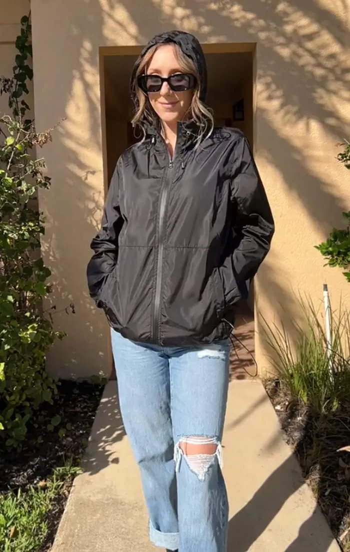 TCOT Womens Rain Jackets Waterproof Windbreaker Jackets lightweight Portable Rain Coat