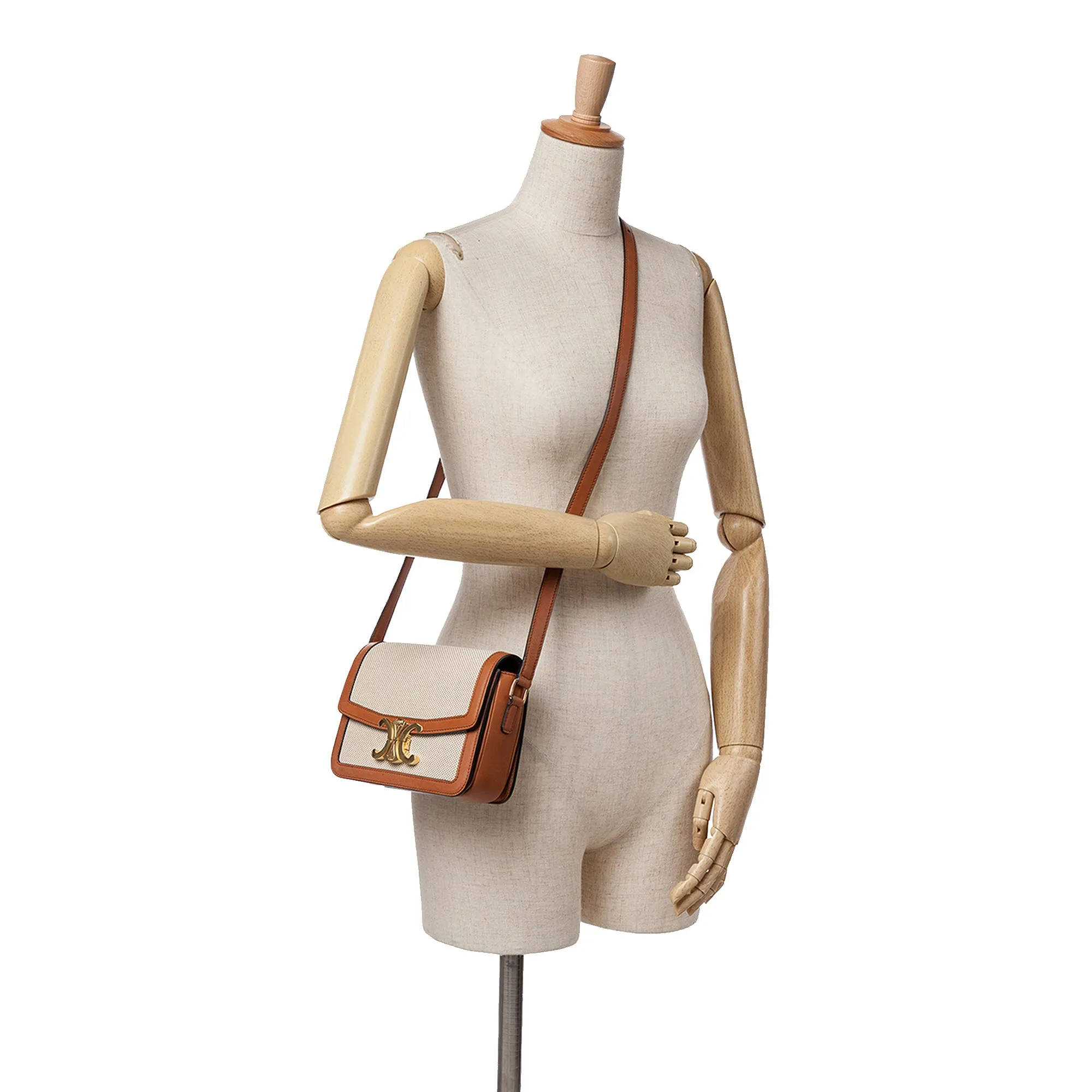 Teen Canvas Triomphe Crossbody