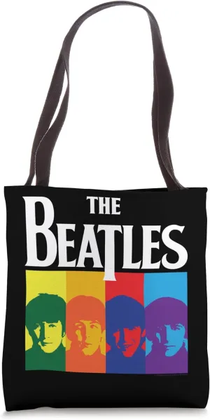 The Beatles - Group Colorblock Tote Bag