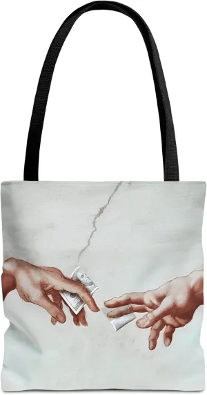 The Deal - When art meets consumption. Tote Bag