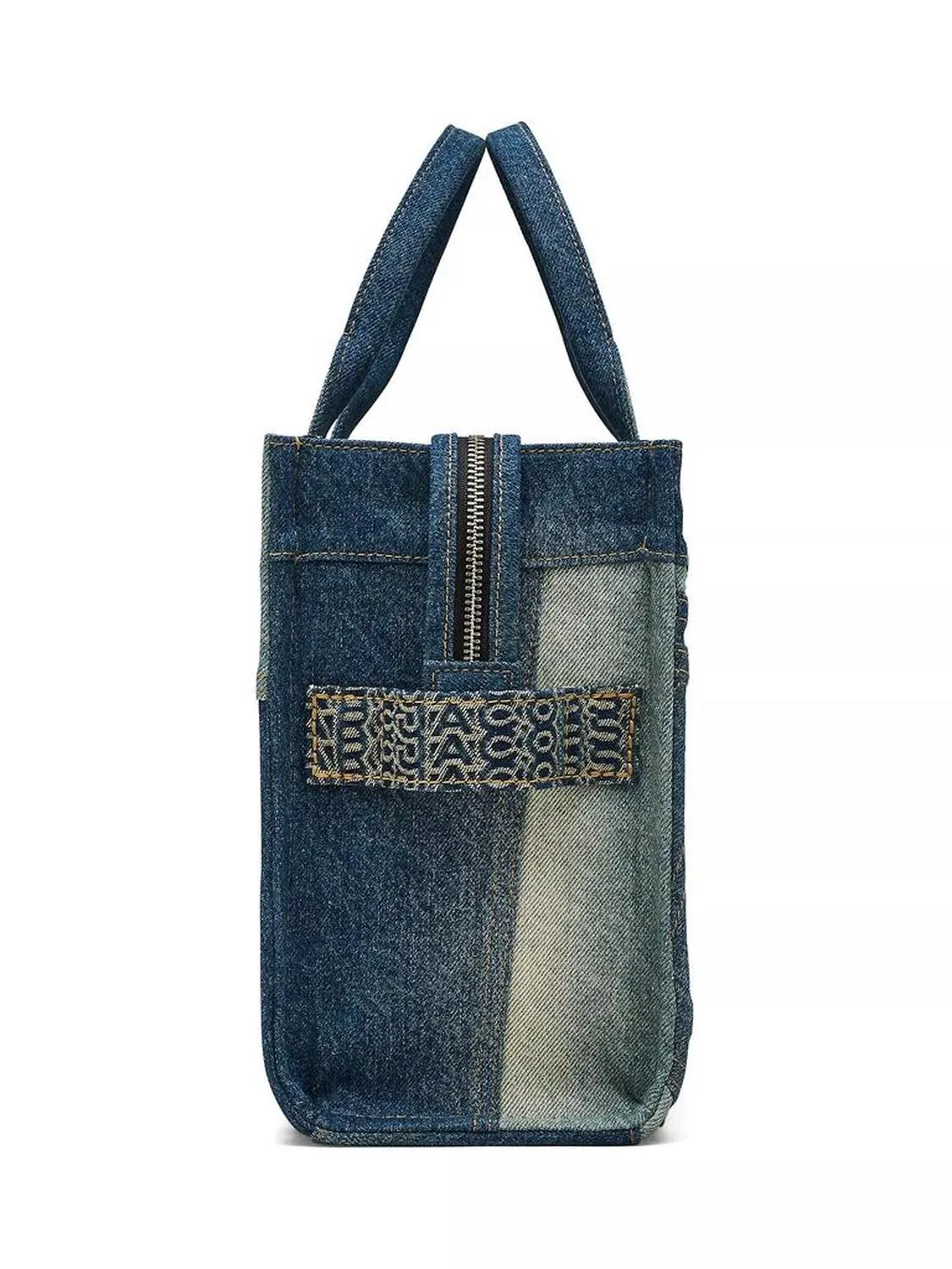 The Medium Deconstructed Denim Tote Bag