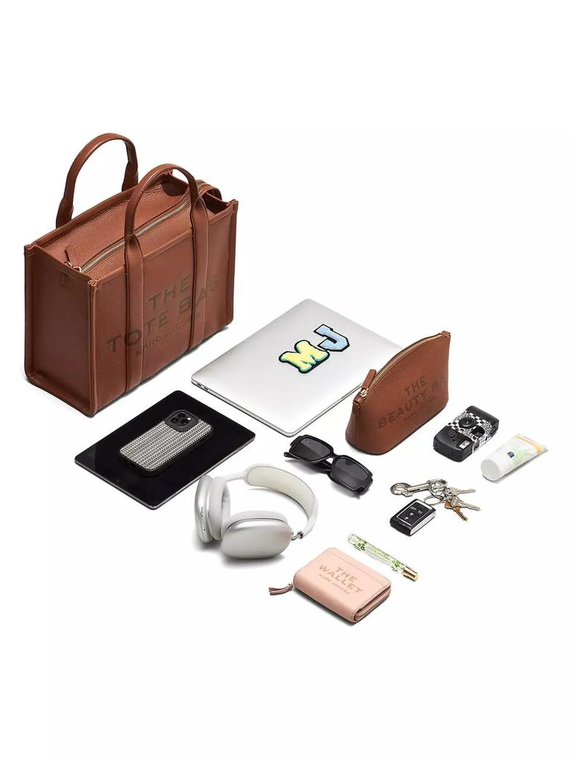 The Medium Deconstructed Denim Tote Bag
