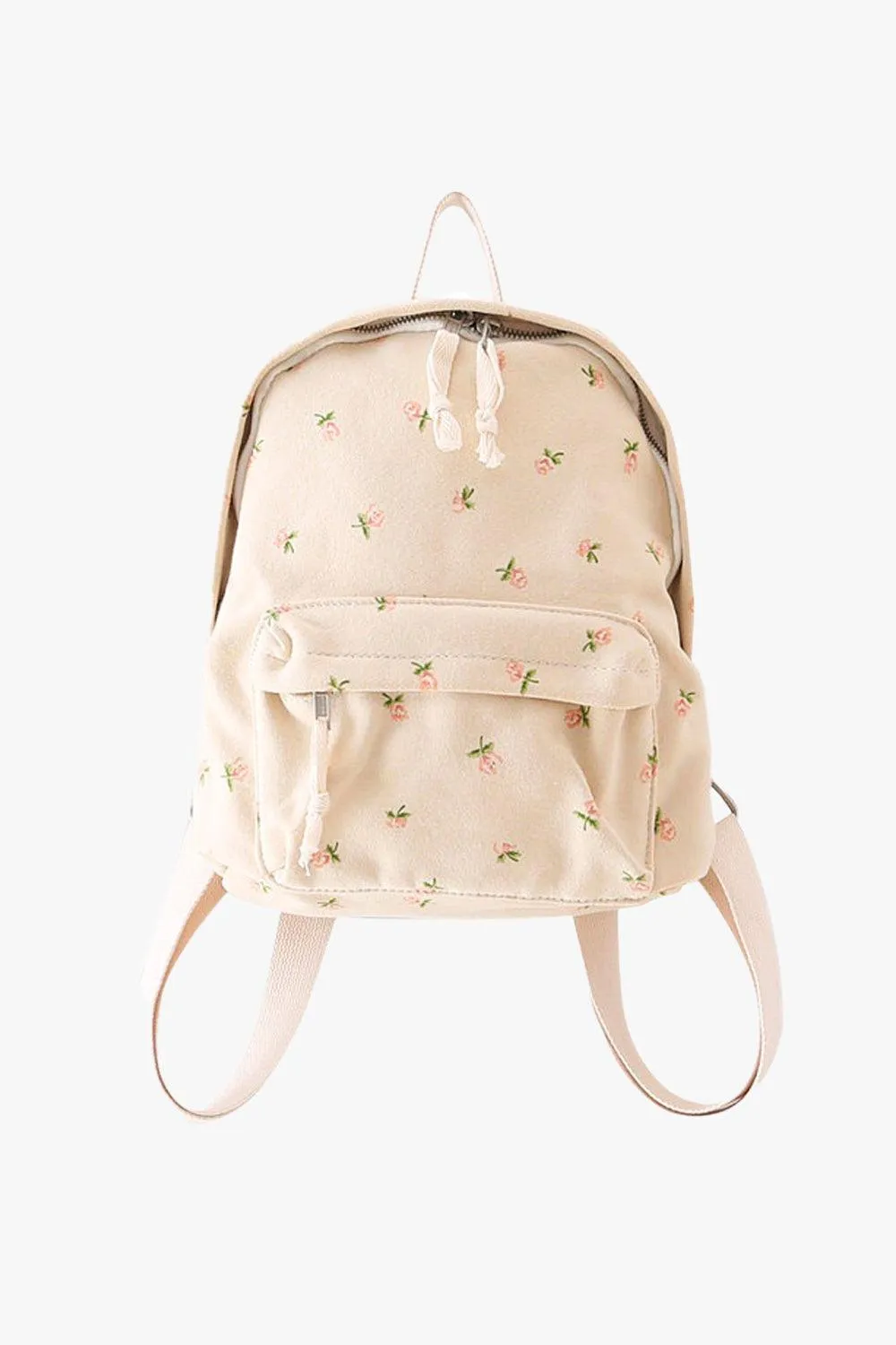 themeisles Cute Floral Soft Girl Backpack