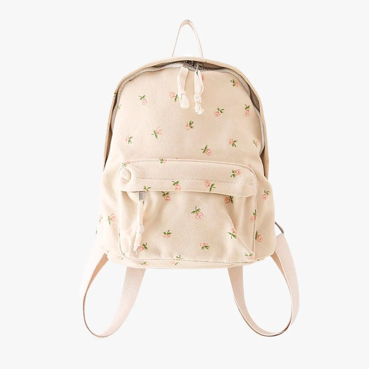 themeisles Cute Floral Soft Girl Backpack