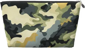 Toiletry Bag for Women Men Dopp Kit Travel Makeup Bag Khaki Camouflage Make Up Organizers Cosmetic Bag