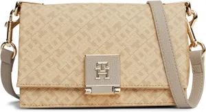 Tommy Hilfiger Leather Bag with Crossbody Strap