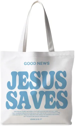 Tote Bag - Christian Gifts for Women, Canvas Bags with Bible Verse Designs