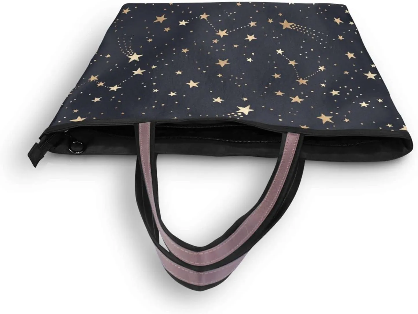 Tote Bag For Women Shoulder Bag for School Handbags for Beach Work Travel Large Tote Bag with Zipper